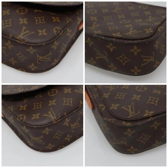 LOUIS VUITTON Monogram Saint Cloud GM Shoulder Bag M51242 LV Auth 142223 - Picture 14 of 16